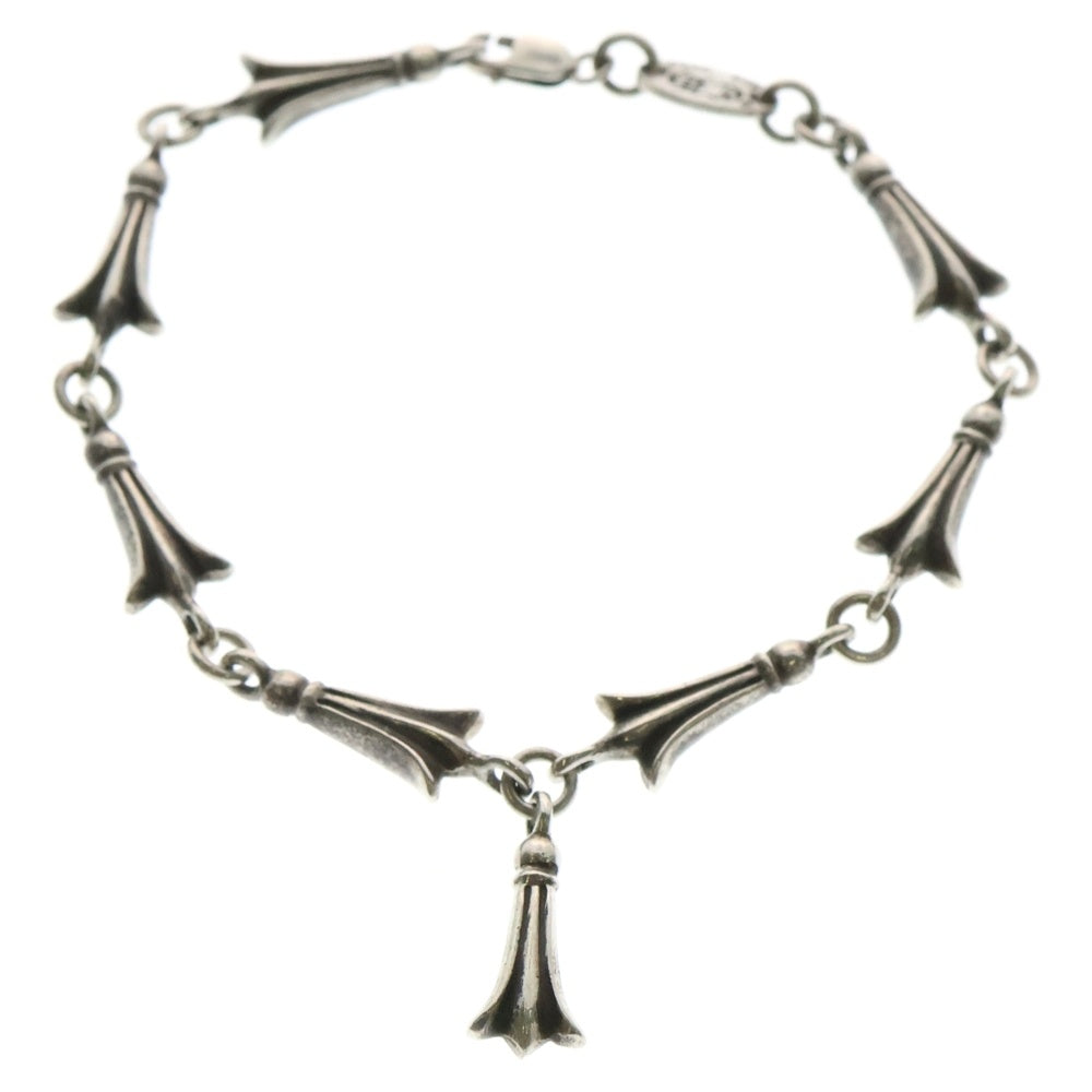 CHROME HEARTS(クロムハーツ) MINI CRSSTL LNK ミニクロステイルリンク ブレスレット シルバー