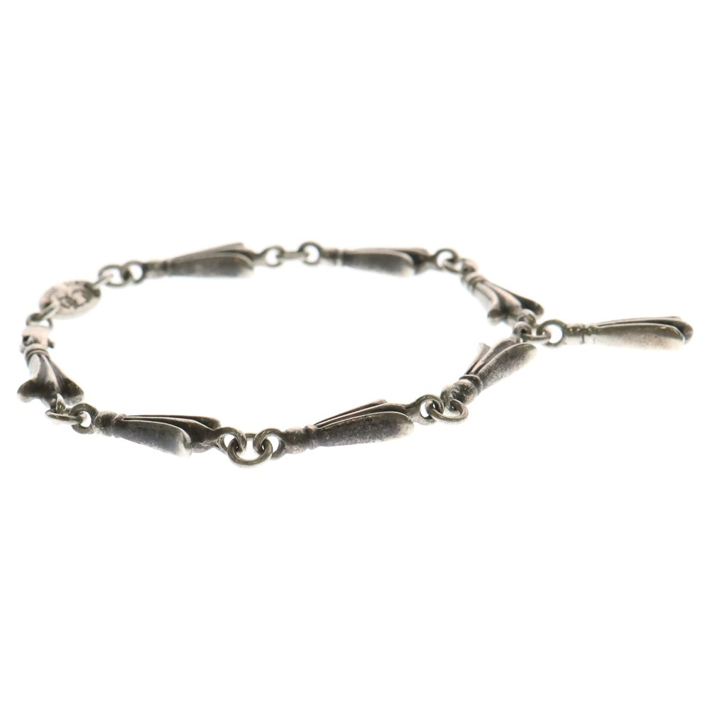 CHROME HEARTS(クロムハーツ) MINI CRSSTL LNK ミニクロステイルリンク ブレスレット シルバー
