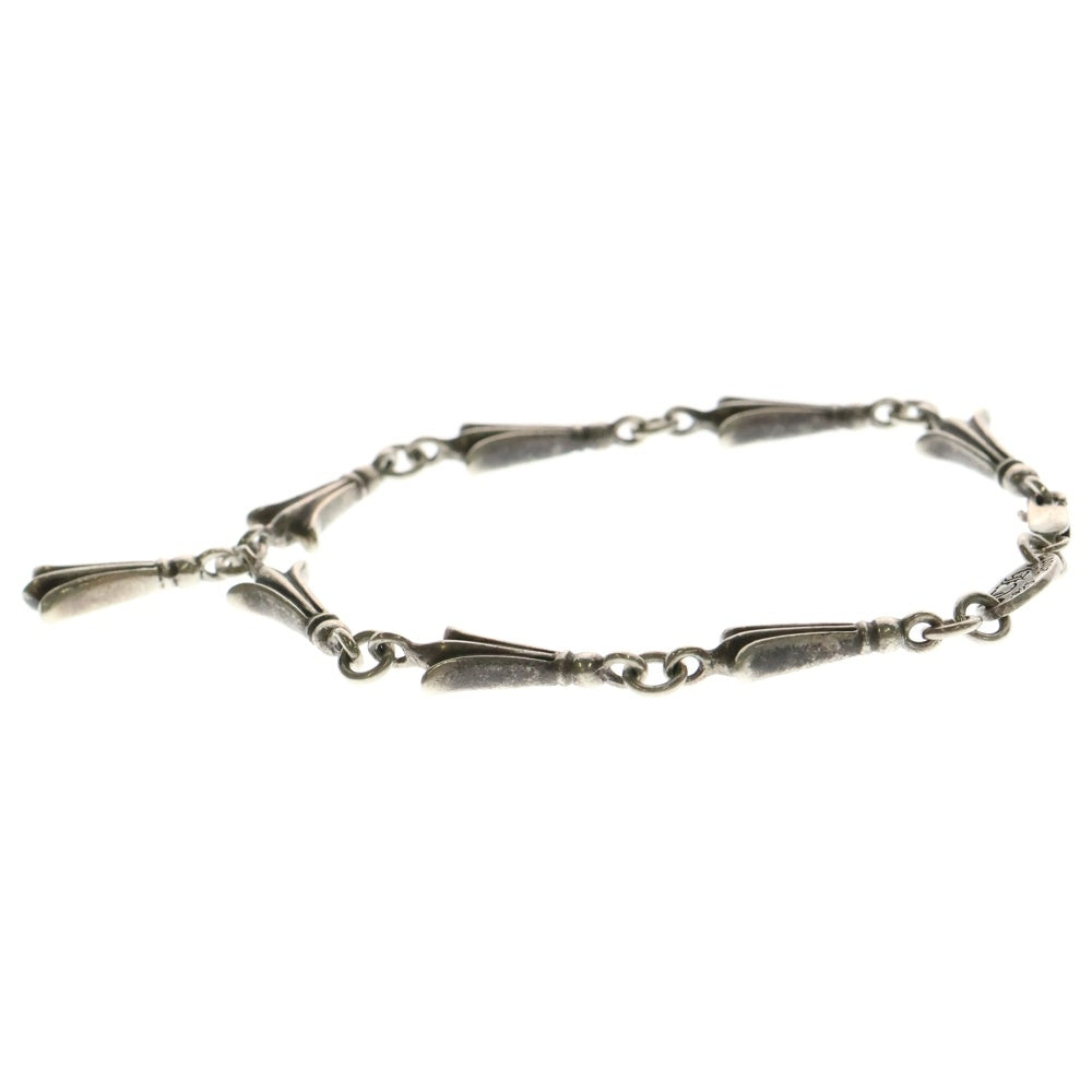 CHROME HEARTS(クロムハーツ) MINI CRSSTL LNK ミニクロステイルリンク ブレスレット シルバー