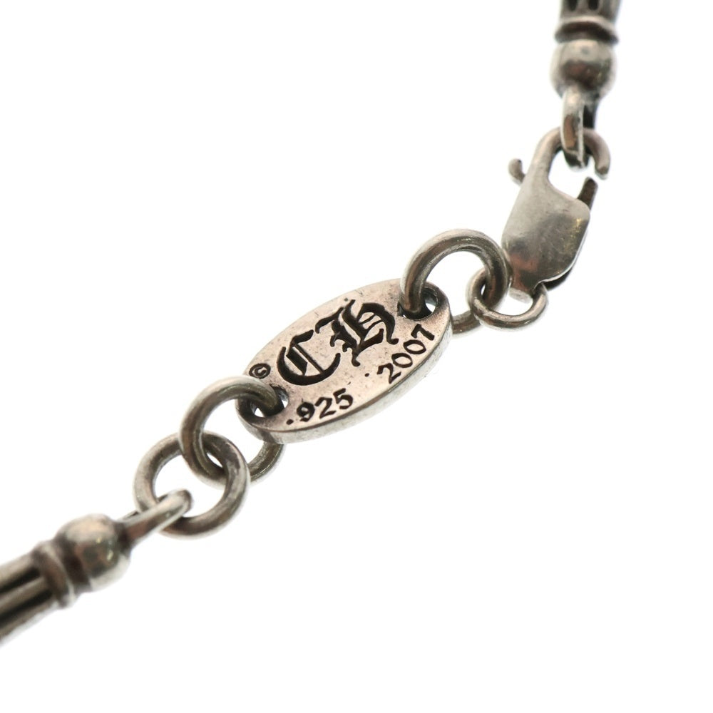 CHROME HEARTS(クロムハーツ) MINI CRSSTL LNK ミニクロステイルリンク ブレスレット シルバー