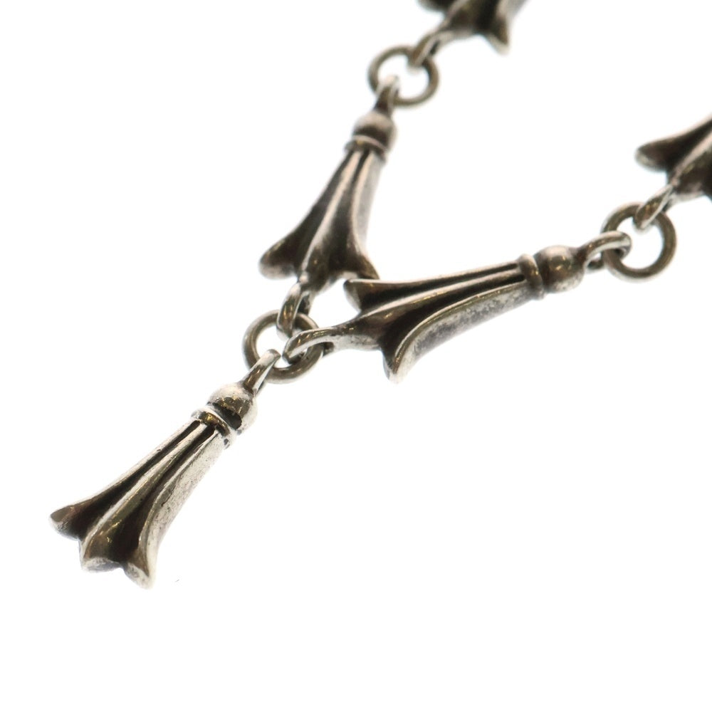 CHROME HEARTS(クロムハーツ) MINI CRSSTL LNK ミニクロステイルリンク ブレスレット シルバー