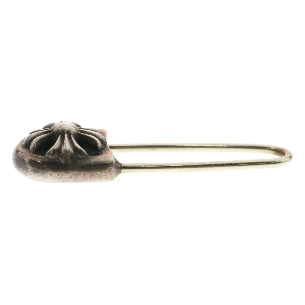 CHROME HEARTS(クロムハーツ) SAFETY PIN CH PLS L セーフティピン CHプラスピアス シルバー