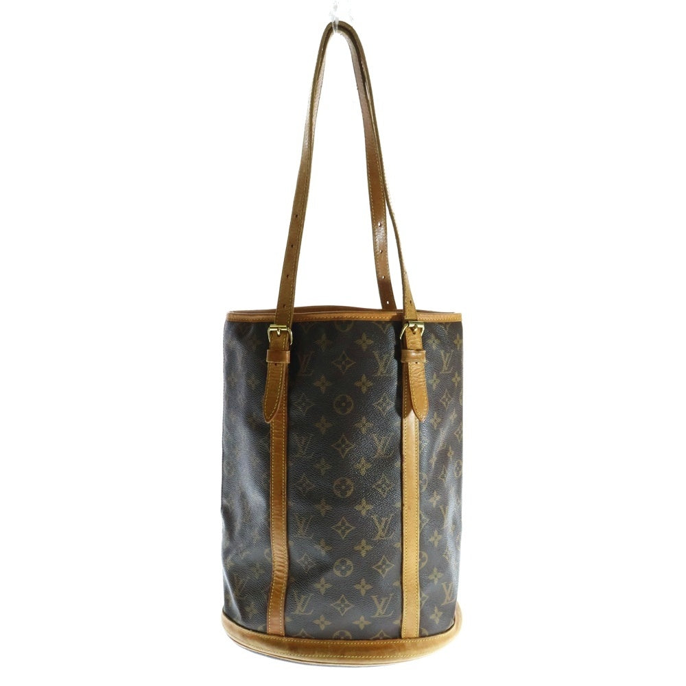LOUIS VUITTON(ルイヴィトン) バケットGM モノグラム レザーショルダーバッグ M42236 ブラウン