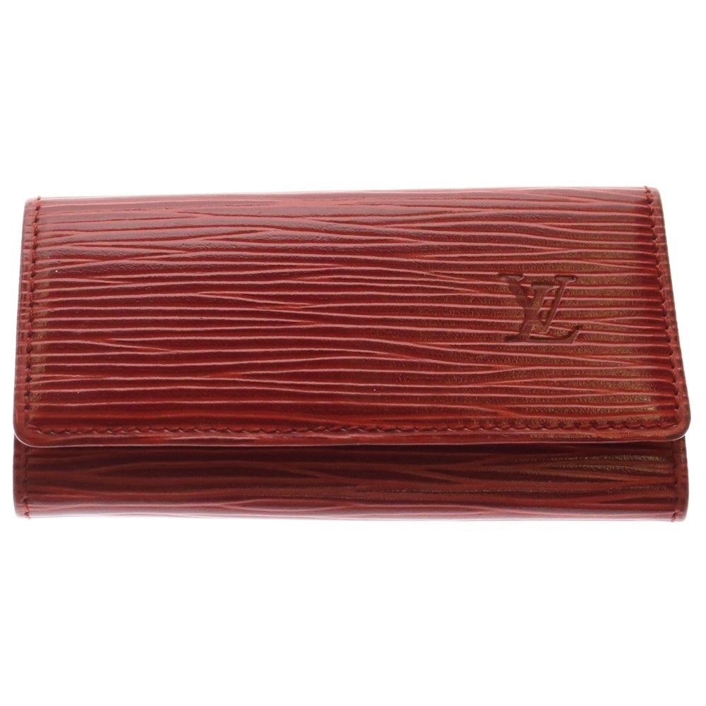 LOUIS VUITTON(ルイヴィトン) ミュルティク4 エピレザーキーケース M6382E レッド