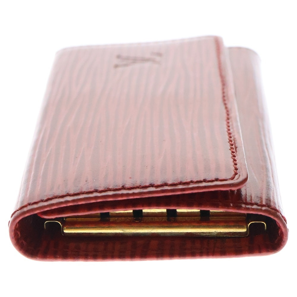 LOUIS VUITTON(ルイヴィトン) ミュルティク4 エピレザーキーケース M6382E レッド