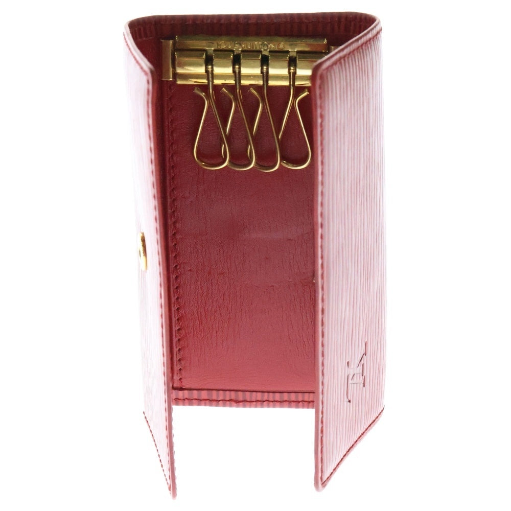 LOUIS VUITTON(ルイヴィトン) ミュルティク4 エピレザーキーケース M6382E レッド