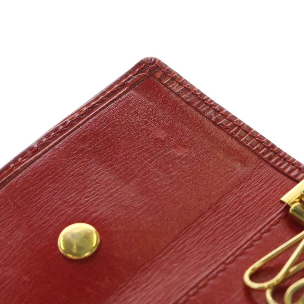 LOUIS VUITTON(ルイヴィトン) ミュルティク4 エピレザーキーケース M6382E レッド