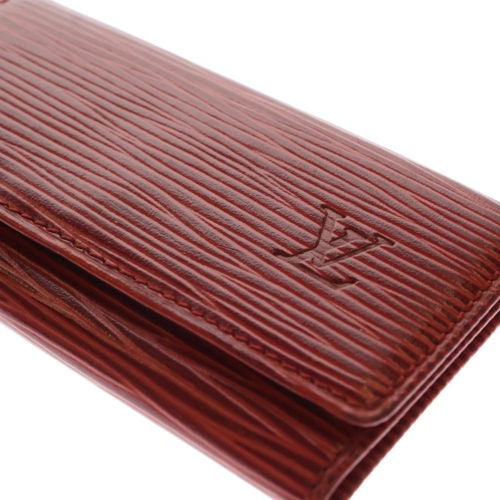 LOUIS VUITTON(ルイヴィトン) ミュルティク4 エピレザーキーケース M6382E レッド