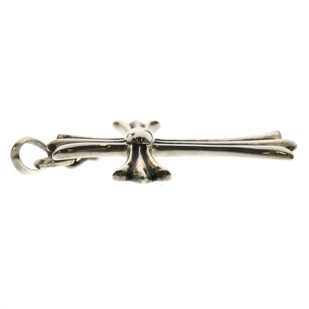 CHROME HEARTS(クロムハーツ) LG W BALE ラージCHクロス Wベイル ネックレストップ シルバー BCA393