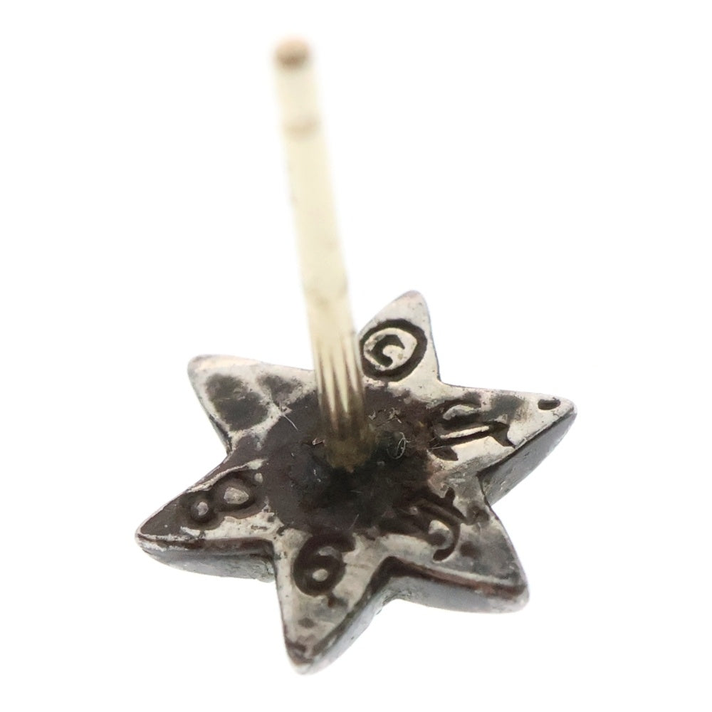 CHROME HEARTS(クロムハーツ) CO STAR DMND スタースタッド 1ダイヤ シルバーピアス