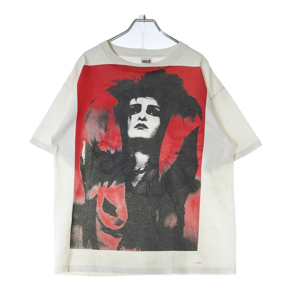 VINTAGE(ヴィンテージ) Siouxsie and the Banshees T-shirt スージーアンドザバンシーズ 両面プリント 半袖Tシャツ ホワイト