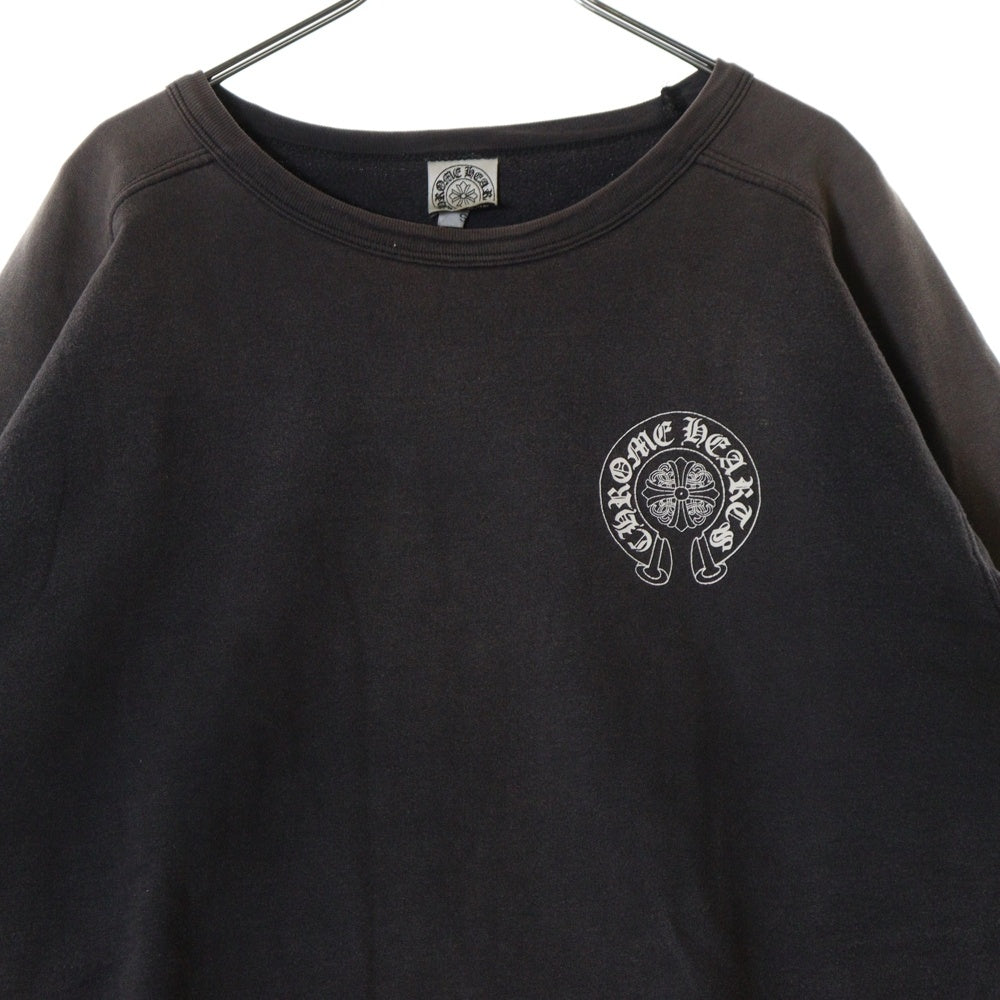 CHROME HEARTS(クロムハーツ) OLD LOGO SWTSHR オールドモデル ホースシューロゴ スウェットトレーナー ブラック
