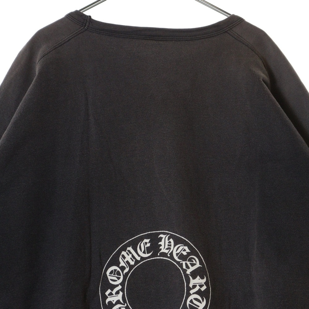 CHROME HEARTS(クロムハーツ) OLD LOGO SWTSHR オールドモデル ホースシューロゴ スウェットトレーナー ブラック