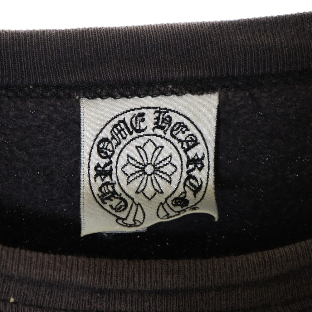 CHROME HEARTS(クロムハーツ) OLD LOGO SWTSHR オールドモデル ホースシューロゴ スウェットトレーナー ブラック