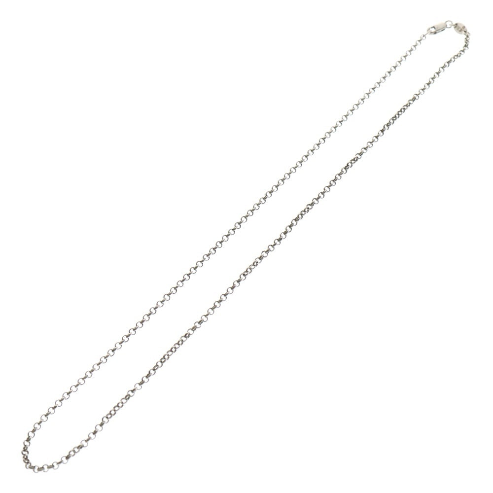 CHROME HEARTS(クロムハーツ) NECKCHAIN R18 ロールチェーンネックレス 18inch シルバー BCA083