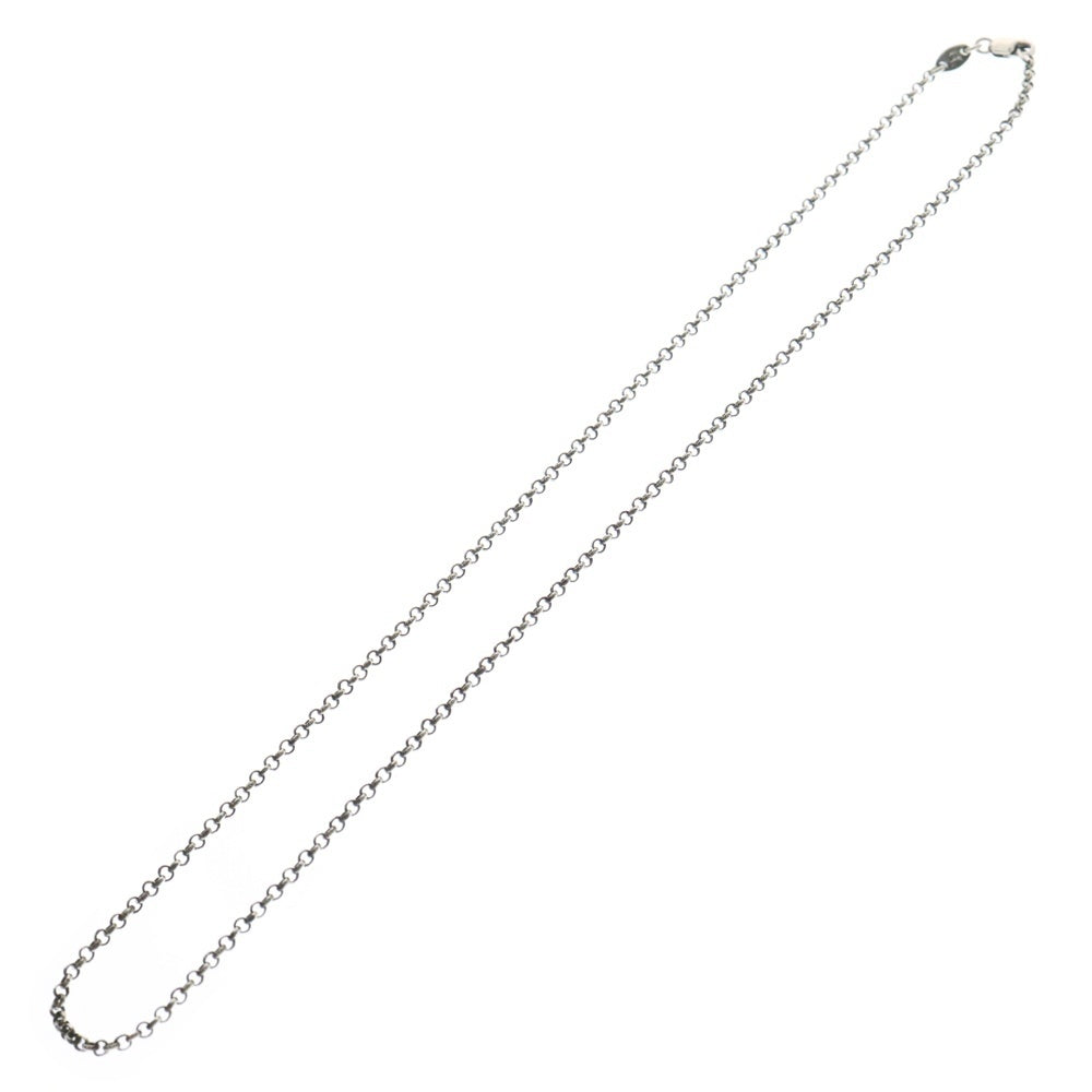 CHROME HEARTS(クロムハーツ) NECKCHAIN R18 ロールチェーンネックレス 18inch シルバー BCA083