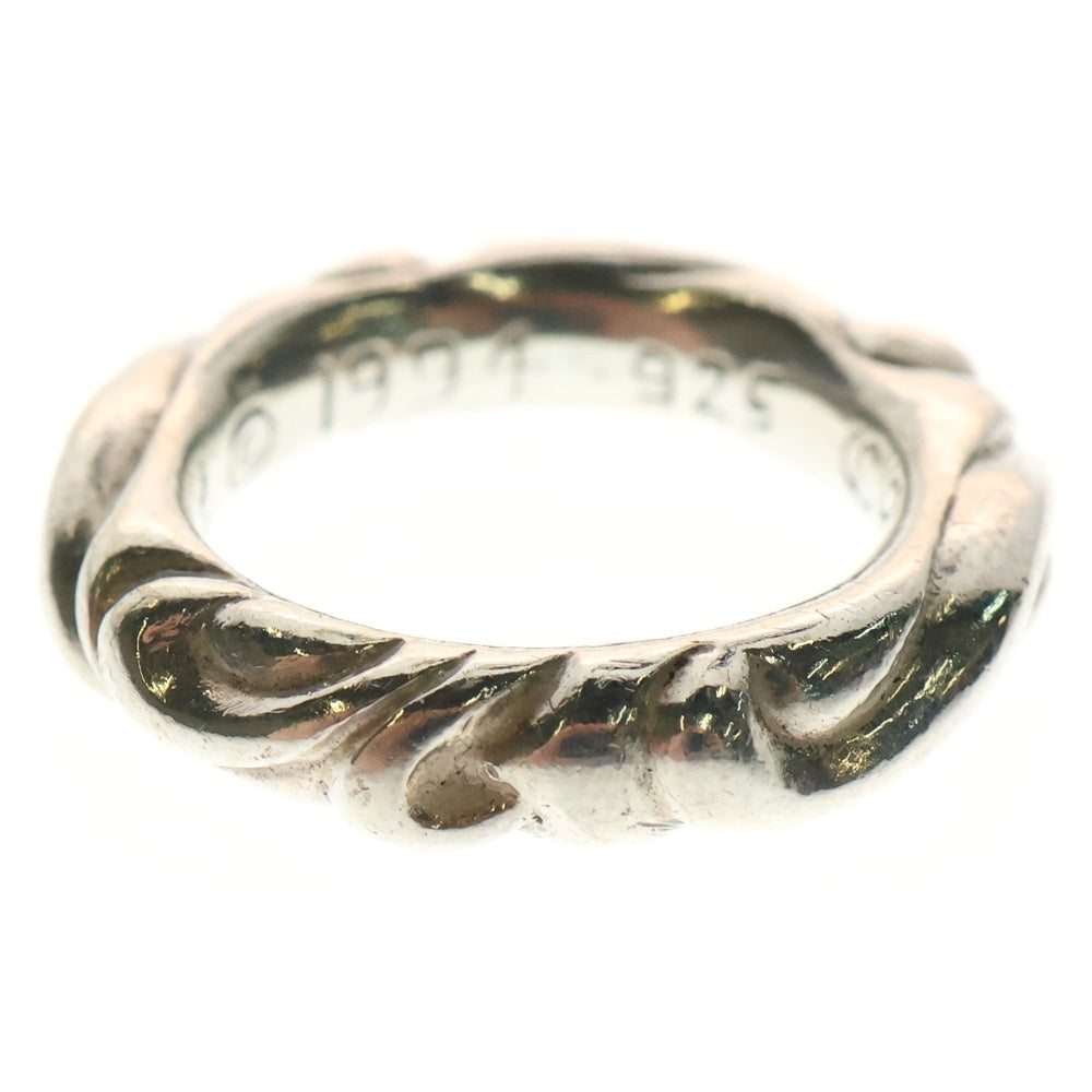 CHROME HEARTS(クロムハーツ) SCRL BAND スクロールバンド リング シルバー BCA351