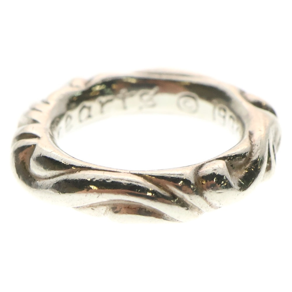 CHROME HEARTS(クロムハーツ) SCRL BAND スクロールバンド リング シルバー BCA351