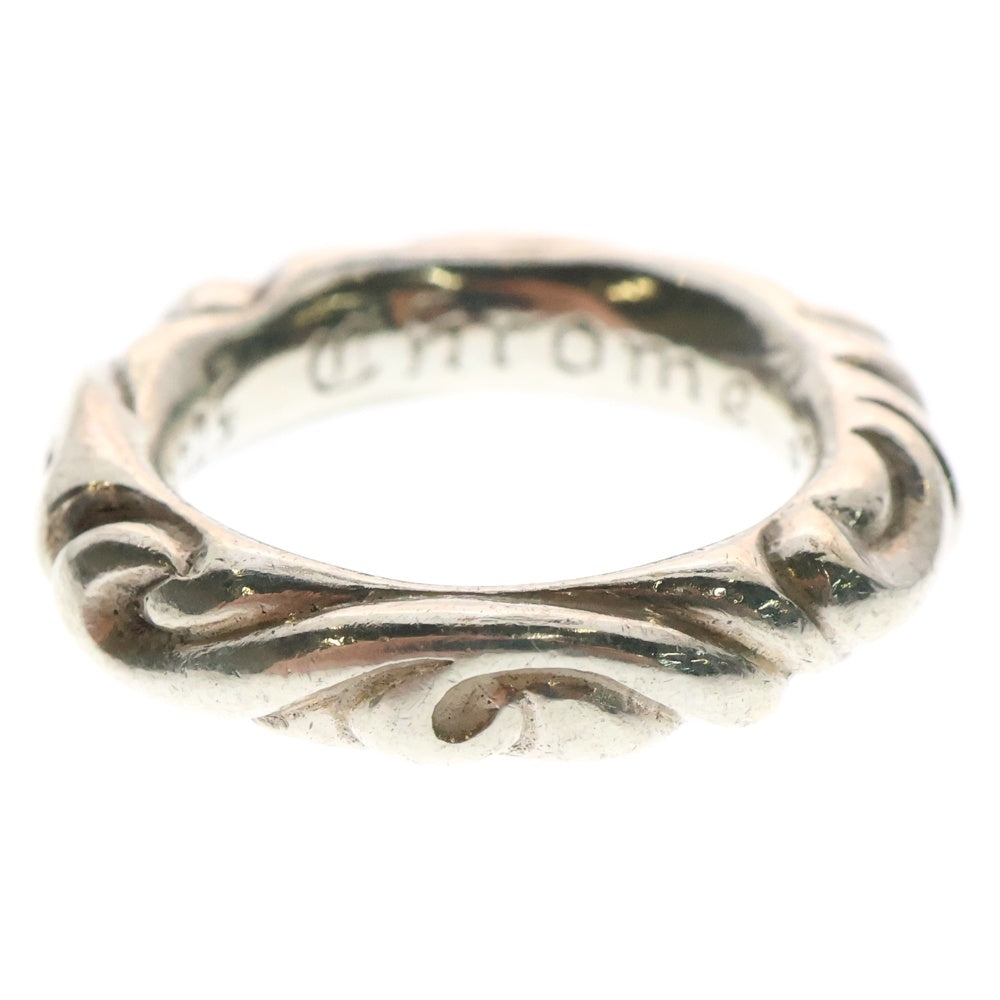 CHROME HEARTS(クロムハーツ) SCRL BAND スクロールバンド リング シルバー BCA351