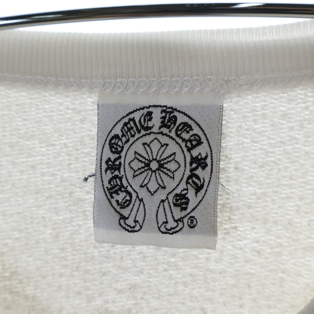 CHROME HEARTS(クロムハーツ) OLD LOGO SWTSHR オールドモデル ホースシューロゴ スウェットトレーナー ホワイト