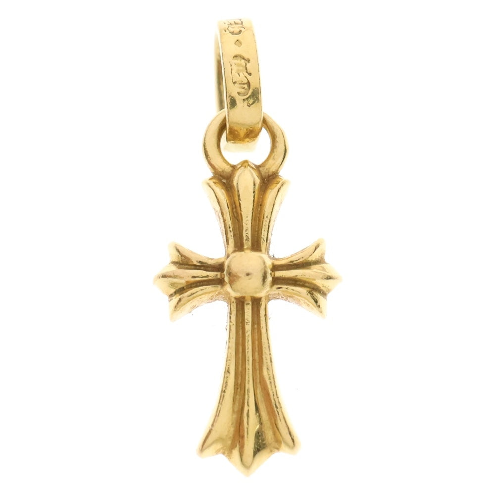 CHROME HEARTS(クロムハーツ) 22K CRS BBYFAT ベイビーファットクロス ペンダントトップ ゴールド BCA037