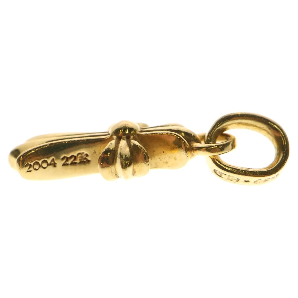 CHROME HEARTS(クロムハーツ) 22K CRS BBYFAT ベイビーファットクロス ペンダントトップ ゴールド BCA037
