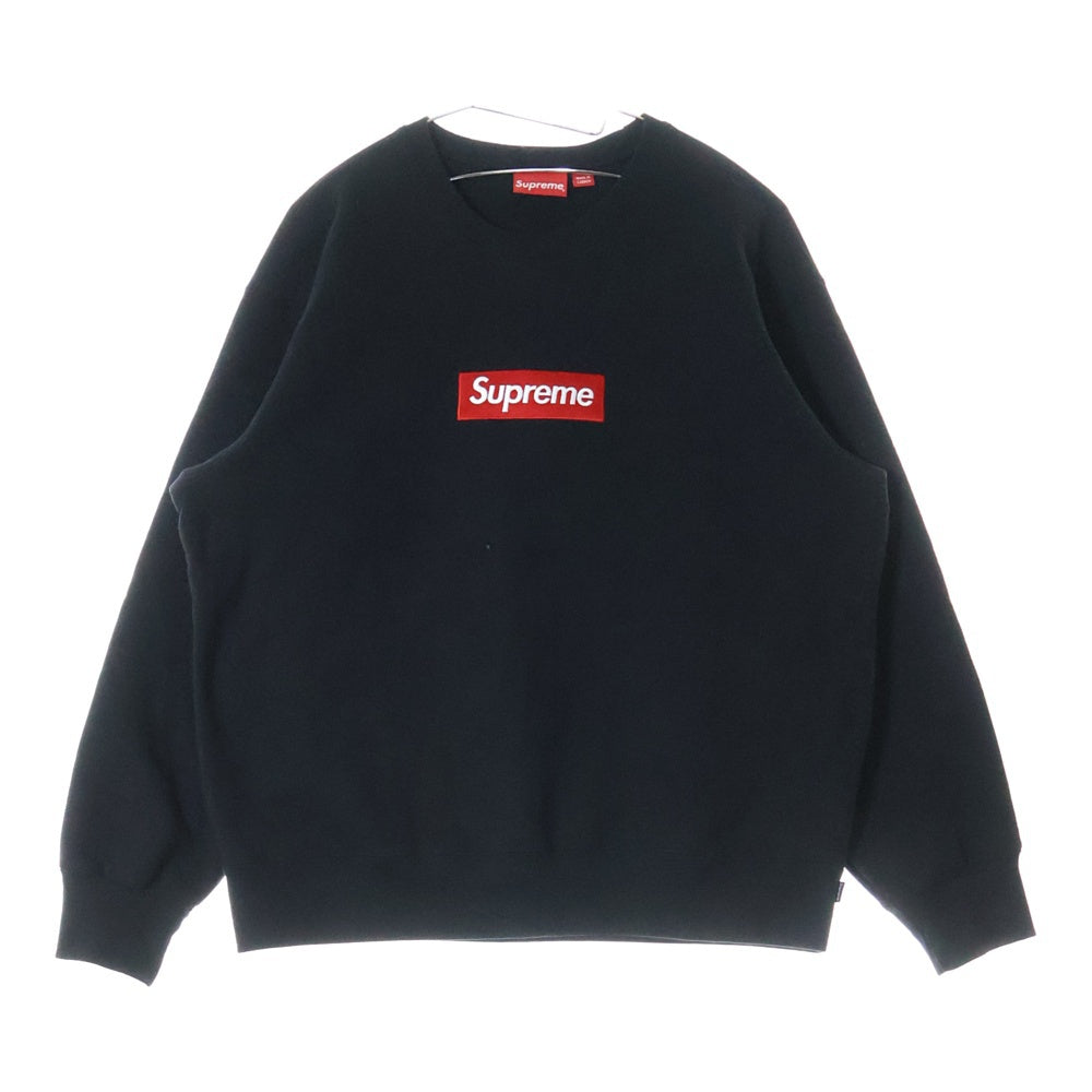 SUPREME(シュプリーム) 22AW Box Logo Crewneck ボックスロゴクルーネックスウェット トレーナー ブラック