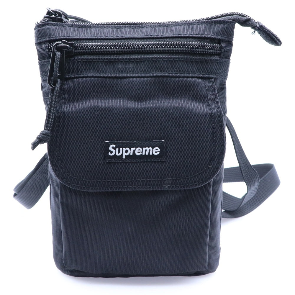SUPREME(シュプリーム) 19AW Shoulder Bag ボックスロゴ ナイロン ショルダーバッグ ブラック