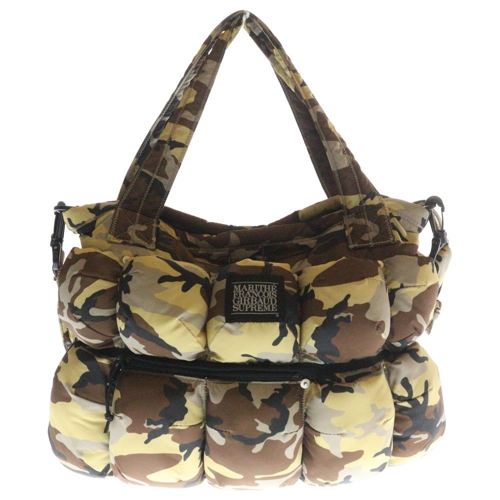 SUPREME(シュプリーム) 25SS ×MARITHÉ FRANÇOIS GIRBAUD POKACHU PUFFER TOTE マリテフランソワジルボー カモ パッファートートバッグ マルチ