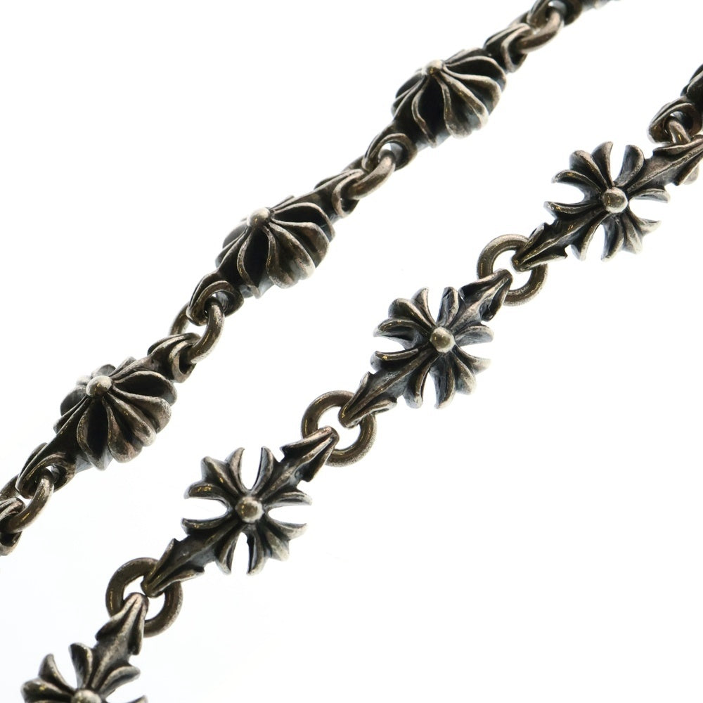 CHROME HEARTS(クロムハーツ) 4C CROSS LONG-T 2クリップカットアウトCHプラス ウォレットチェーン シルバー