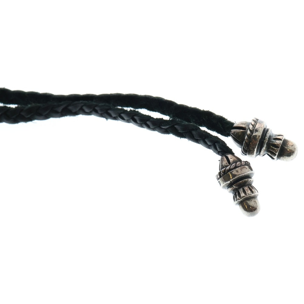 CHROME HEARTS(クロムハーツ) CH CRS SMLスモールCHクロス BC ボロチップブレイド ネックレス シルバー BCA220