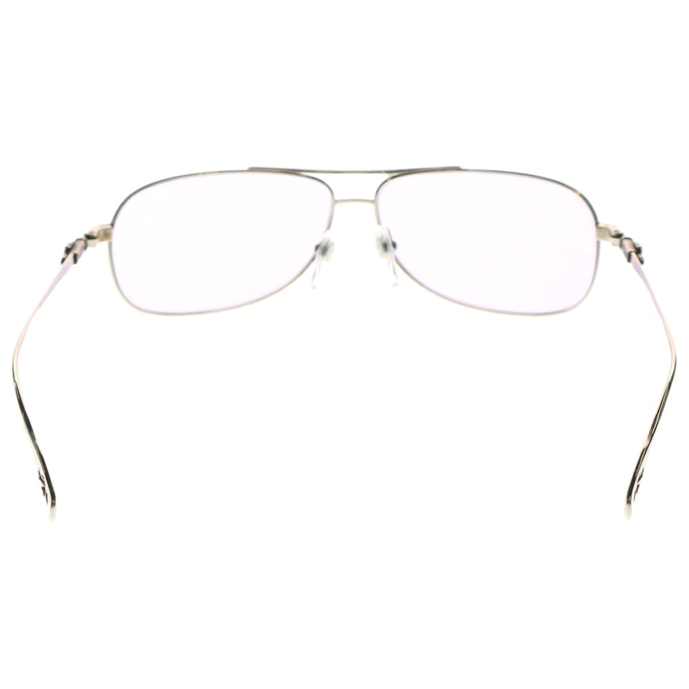 CHROME HEARTS(クロムハーツ) STAINS II ダガーテンプル サングラス 眼鏡 シルバー/パープル
