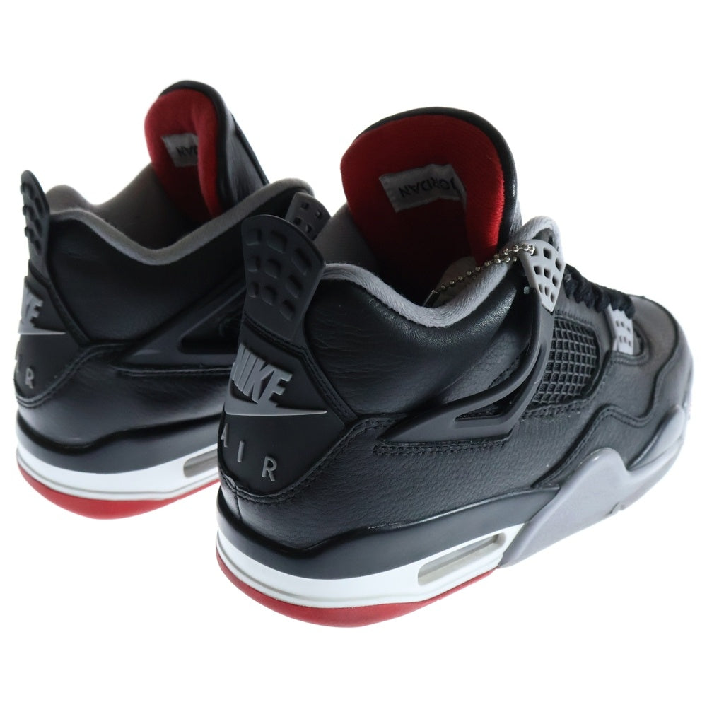 NIKE(ナイキ) AIR JORDAN 4 Retro Bred Reimagined FV5029‐006 エアジョーダン4 ブレッド リイマジンド ハイカットスニーカー ブラック US7/25cm