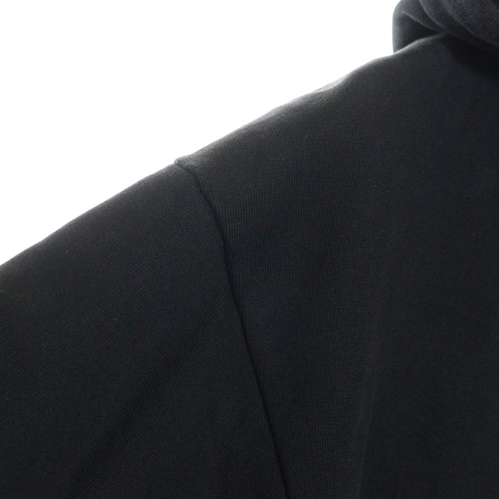 BALENCIAGA(バレンシアガ) キャンペーンロゴ プリント プルオーバーパーカー スウェット フーディ ブラック 508205 TYK92