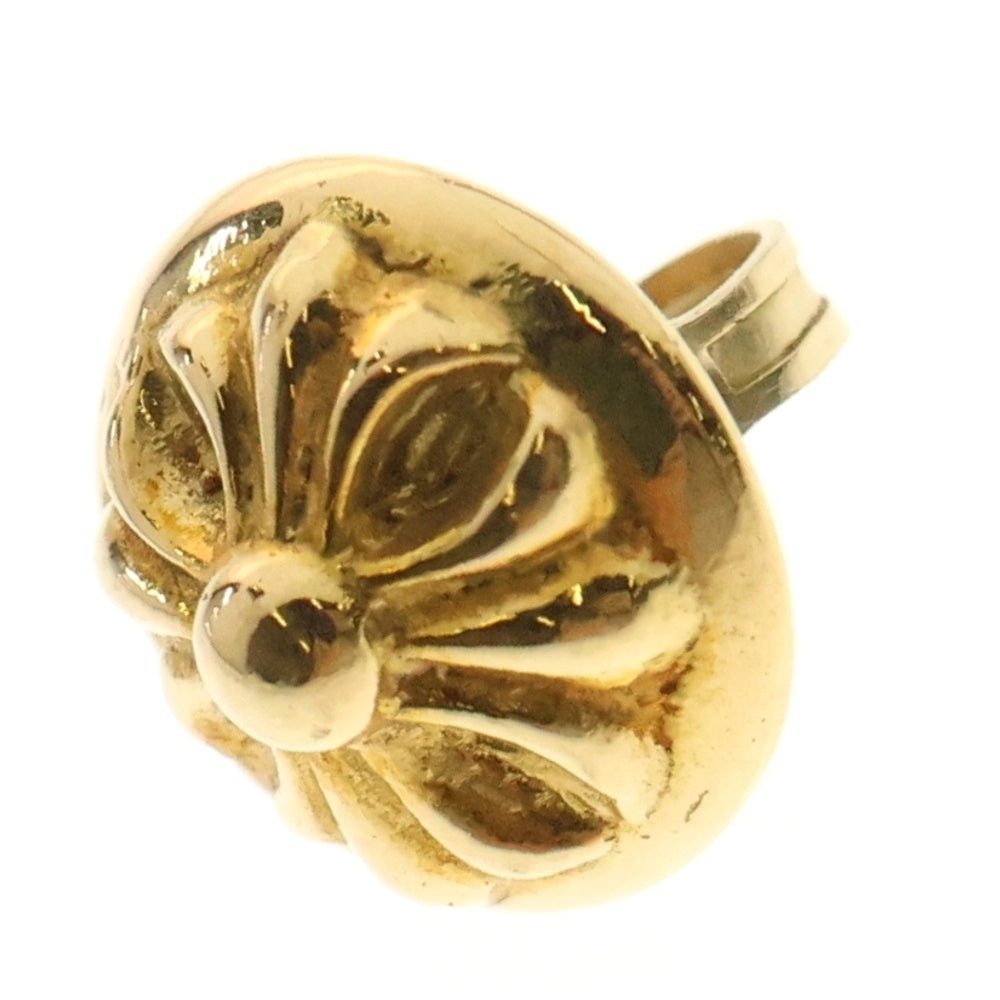 CHROME HEARTS(クロムハーツ) 22K STD CRSBL クロスボール スタッドピアス ゴールド