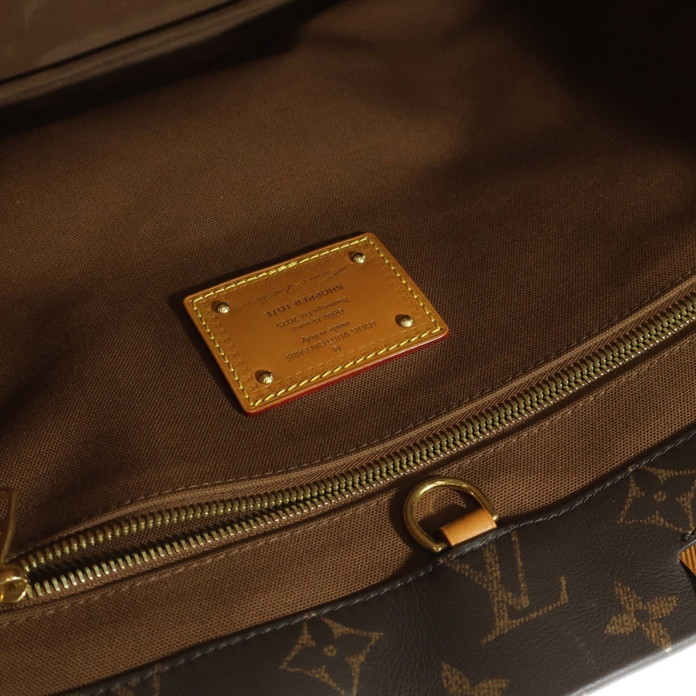 LOUIS VUITTON(ルイヴィトン) ショッパー トート MM モノグラムレザートートバッグ M13928 ブラウン