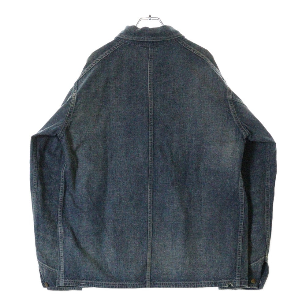 New Manual(ニュー マニュアル) LE CHORE JACKET デニムシャツジャケット インディゴ