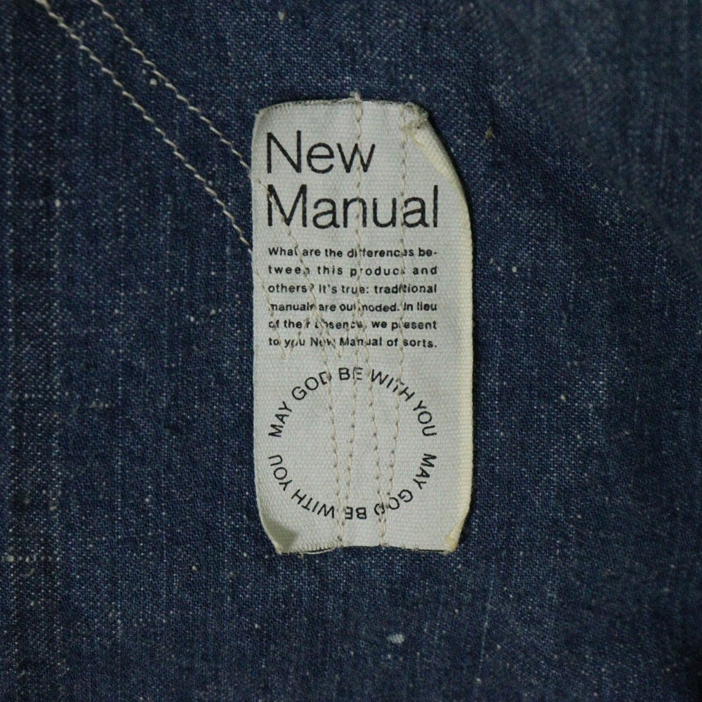 New Manual(ニュー マニュアル) LE CHORE JACKET デニムシャツジャケット インディゴ
