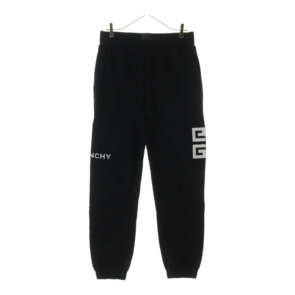 GIVENCHY(ジバンシィ) フロッキー ロゴスウェットパンツ BW50TJ3Z85 ブラック