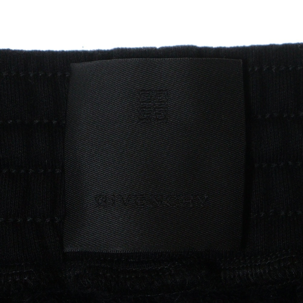 GIVENCHY(ジバンシィ) フロッキー ロゴスウェットパンツ BW50TJ3Z85 ブラック