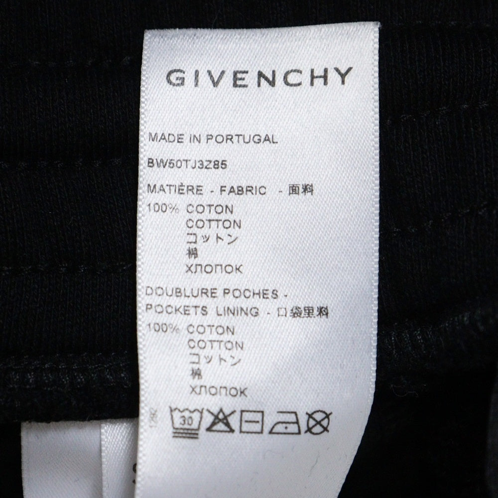 GIVENCHY(ジバンシィ) フロッキー ロゴスウェットパンツ BW50TJ3Z85 ブラック