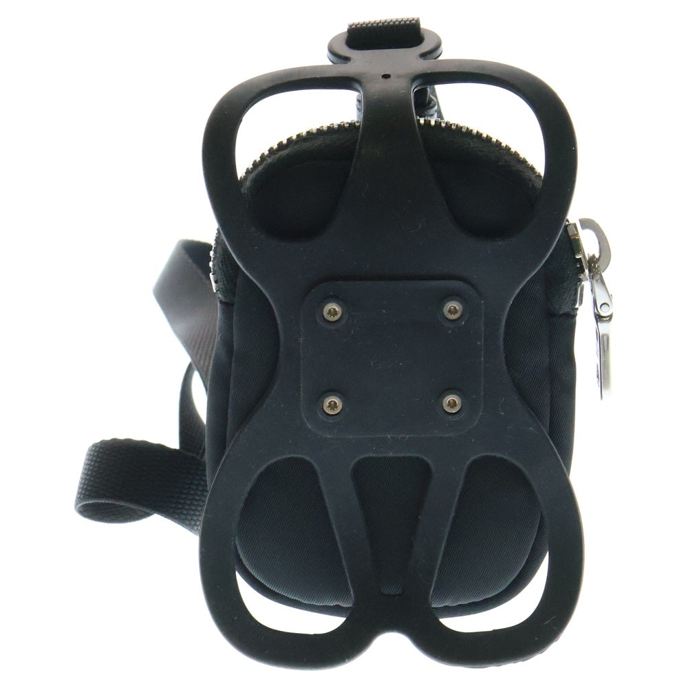 PRADA(プラダ) トライアングルロゴ ナイロンスマートフォンポーチ 1ZT001 ブラック