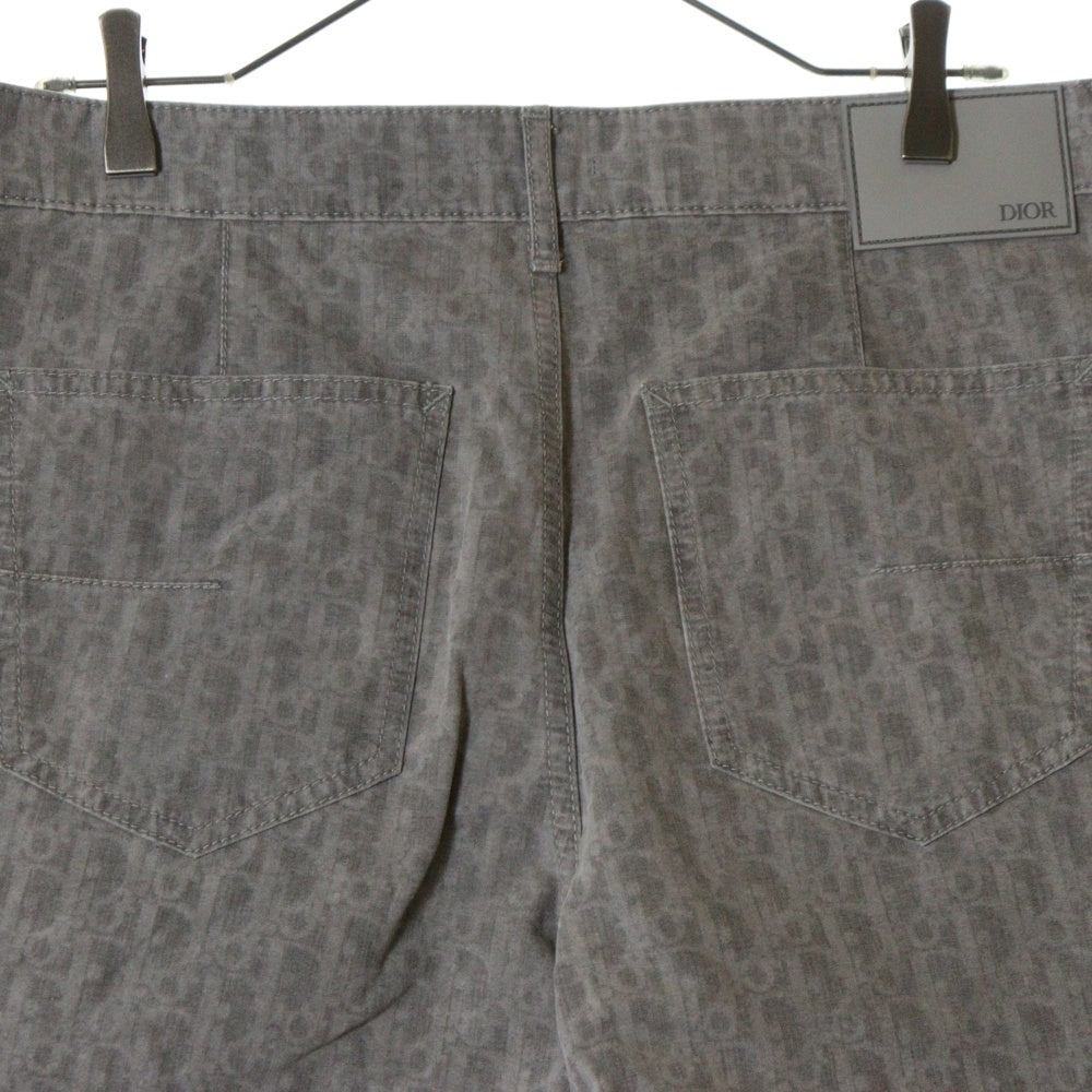 DIOR(ディオール) オブリーク コットンデニムパンツ 513D191A3001 グレー