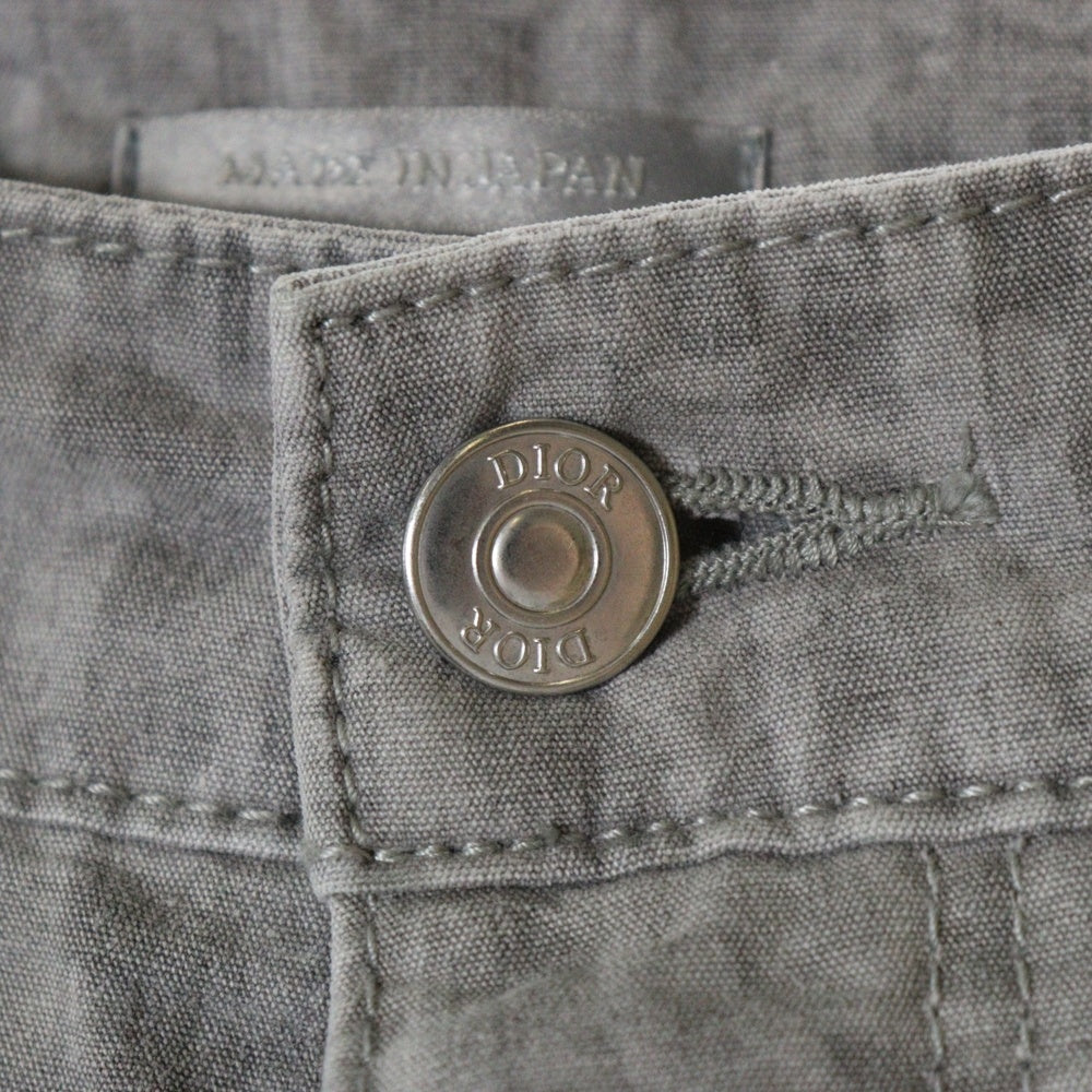 DIOR(ディオール) オブリーク コットンデニムパンツ 513D191A3001 グレー