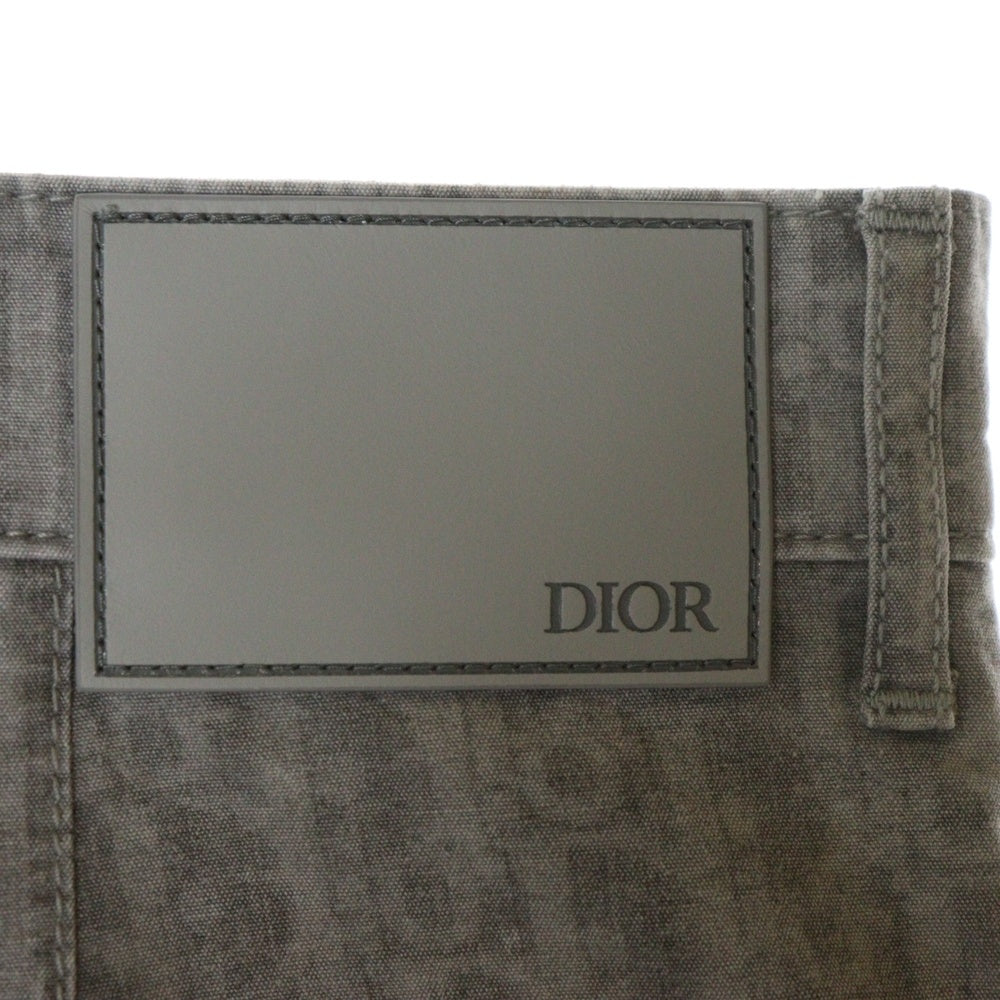 DIOR(ディオール) オブリーク コットンデニムパンツ 513D191A3001 グレー