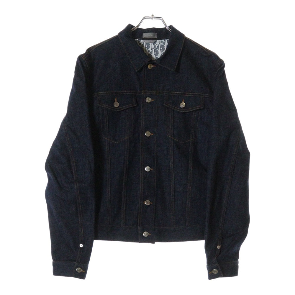 DIOR(ディオール) Oblique Low Cotton Denim Jacket 013D482J374X オブリーク ロー コットン デニムジャケット ネイビー