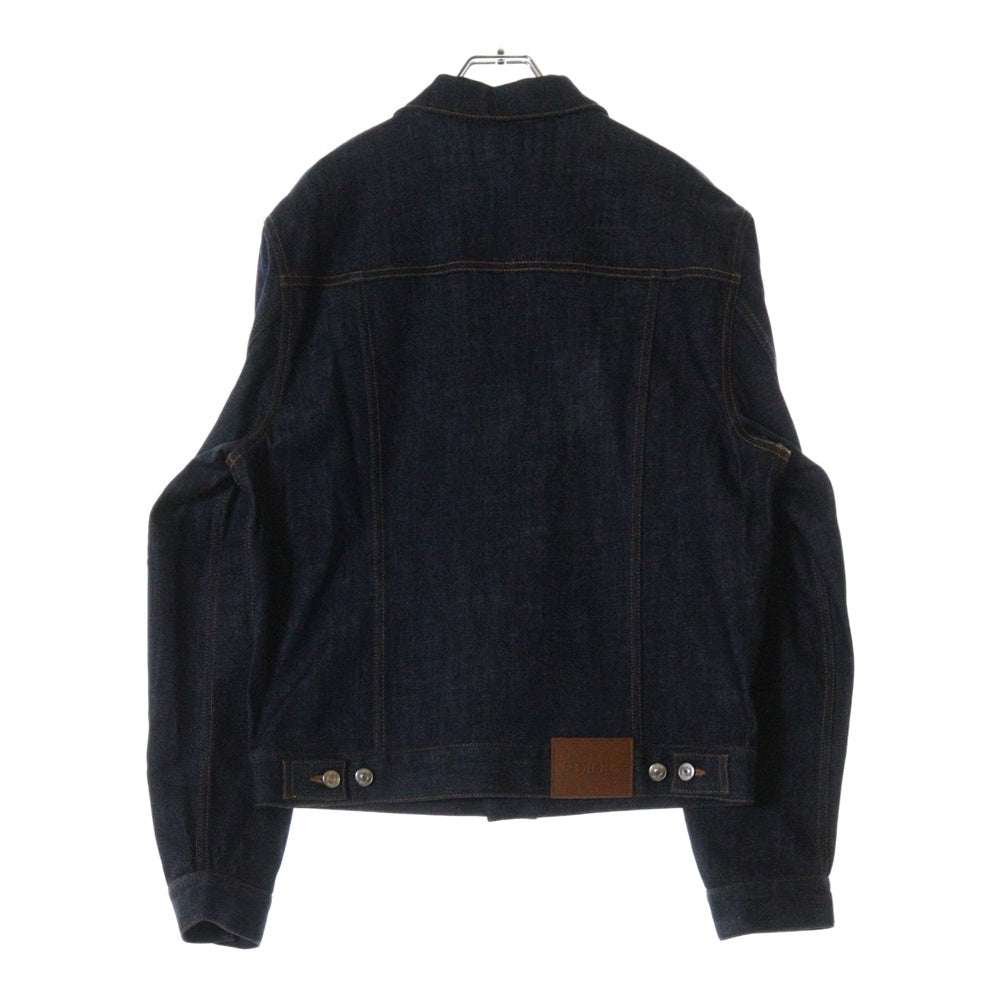 DIOR(ディオール) Oblique Low Cotton Denim Jacket 013D482J374X オブリーク ロー コットン デニムジャケット ネイビー
