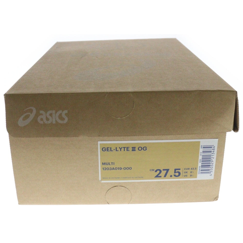 ASICS(アシックス) ×SEAN WOTHERSPOON × ATMOS GEL LYTE 3 OG 1203A019-000 ショーンウェザースプーン アトモス ゲルライト3 ローカットスニーカーマルチ US9.5/27.5cm