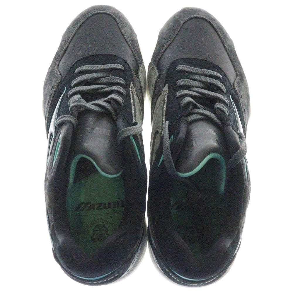 MIZUNO(ミズノ) ×FOOTPATROL CONTENDER D1GD232601 フットパトロール コンテンダー ローカットスニーカー ブラック US9.5/27.5cm