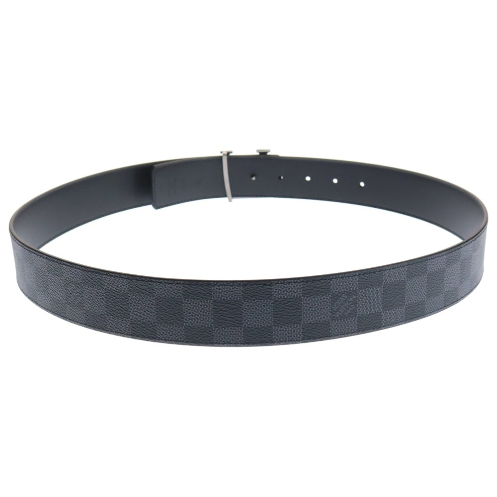 LOUIS VUITTON(ルイヴィトン) LVイニシャルロゴ金具付きベルト 40MM リバーシブル M0213 ブラック